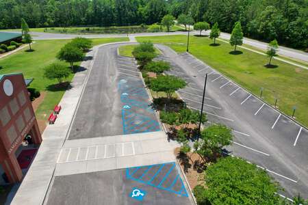 Sangaree Middle School Parking Lot - Front in Ladson