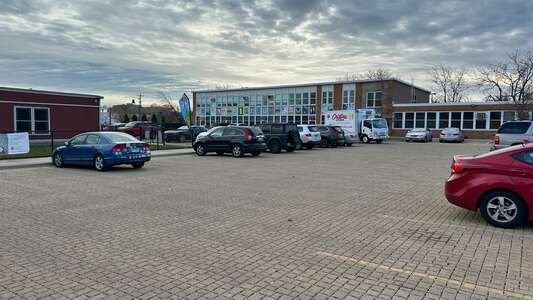 Simpson Academy High School for Young Women Parking Lot in Chicago