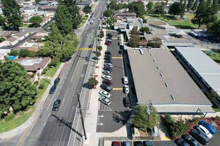 Montvue Elementary School Parking Lot in Pomona