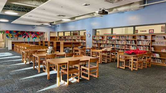 Smith Elementary Library in Houston
