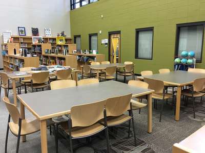 Oxmoor Valley Elementary School Library in Birmingham