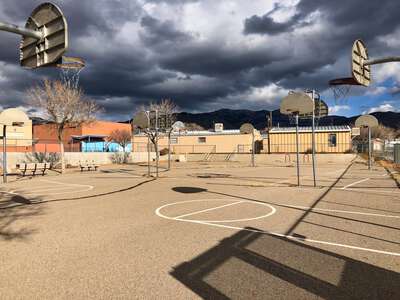 McCollum Elementary School Outdoor Basketball Courts in Albuquerque