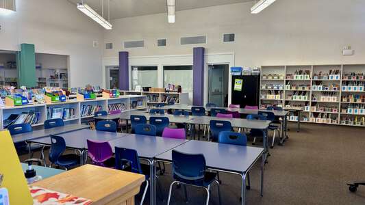 Lietz Elementary School Library in San Jose