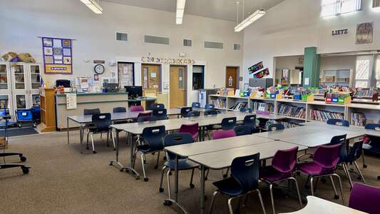 Lietz Elementary School Library in San Jose