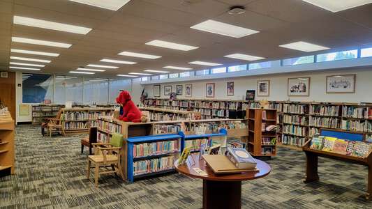 Hawthorne Elementary School Library in Beverly Hills