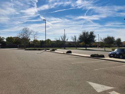 River Bluff Elementary School Parking Lot in Fresno 2
