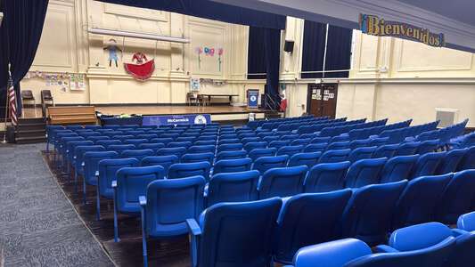 McCormick - Cyrus H. McCormick Elementary School Assembly Hall in Chicago 2