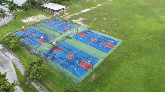 Frank Crawford Martin K-8 Center Outdoor Basketball Courts in Miami 2