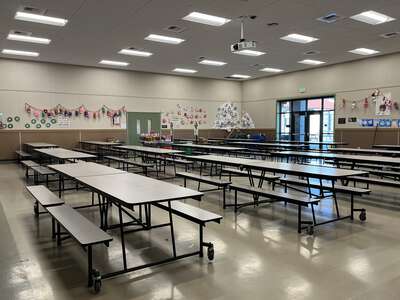 Clyde W. Needham Elementary School Multi Purpose Room in Lodi