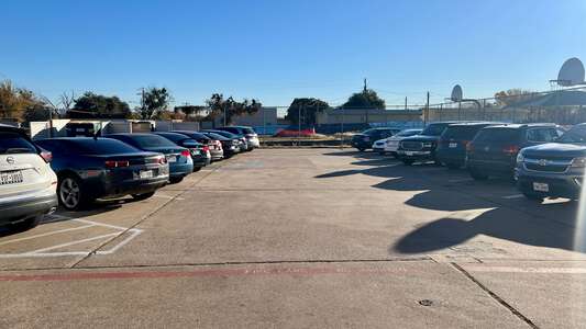 Success High School Parking Lot - Back in Fort Worth