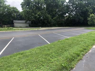 Meadowthorpe Elementary School Parking Lot in Lexington