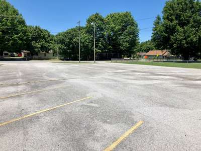 Jones Elementary School Parking Lot 1 in Springdale