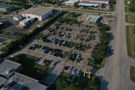 Aldine Independent School District Parking Lot - Back in Houston