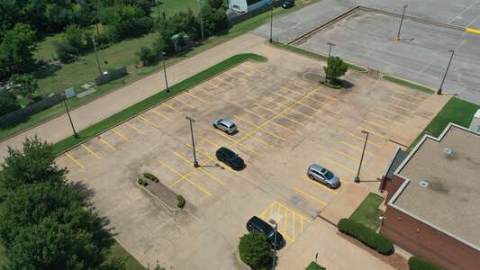 Mid-Del School District Parking Lot - Side 1 in Midwest City 2