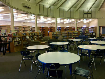 Irvington High School (FUSD) Library in Fremont