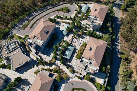 Marshall Middle School Courtyard in San Diego