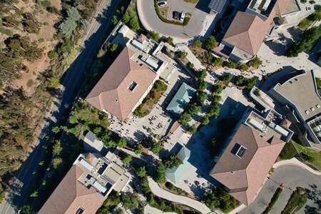 Marshall Middle School Courtyard in San Diego