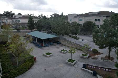 Marshall Middle School Courtyard in San Diego