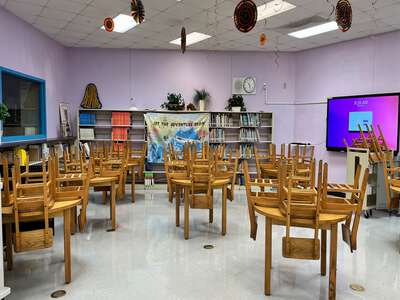 Bel-Aire Elementary School Library in Cutler Bay