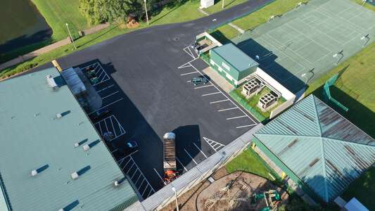 Trinity Oaks Elementary School Parking Lot - Back in New Port Richey