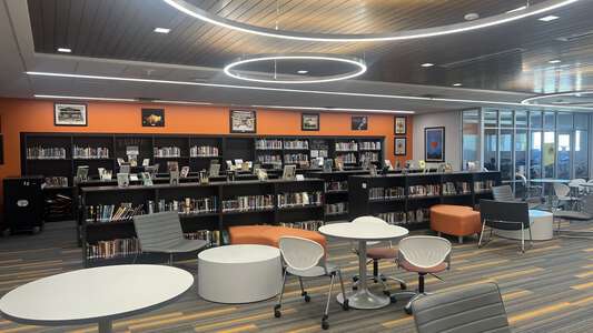 Polytechnic High School Library in Fort Worth