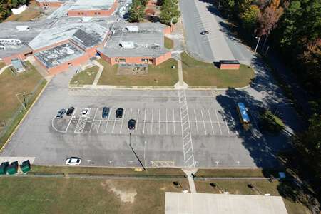 Birdneck Elementary School Parking Lot - VIsitor in Virginia Beach 2