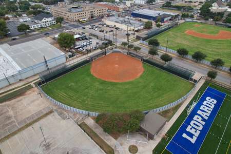 W H Adamson High School Softball Field in Dallas