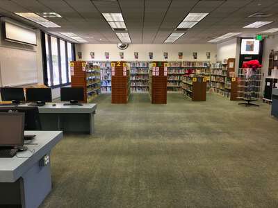 Hurley Elementary School Library in Visalia