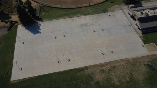 Live Oak Middle School Outdoor Basketball Courts in Tulare 2