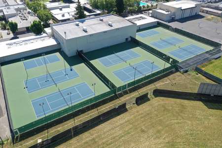 Napa High School Tennis Courts in Napa