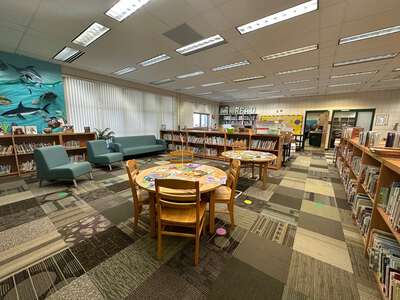 Patronis Elementary School Media Center in Panama City