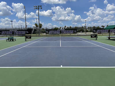 Celebration High School Tennis Courts in Celebration