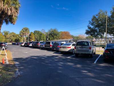 Enterprise Elementary School Parking Lot - Across Street in Enterprise