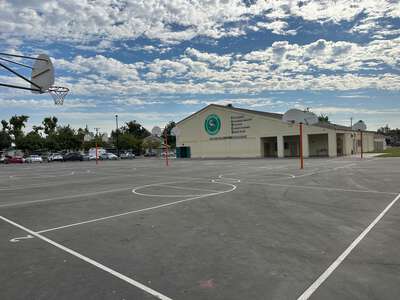 Muir Elementary School Outdoor Basketball Courts in Fresno 2