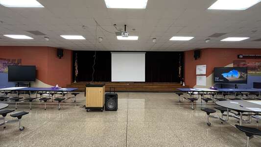 Teague Middle School Cafetorium in Humble