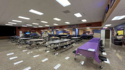 Teague Middle School Cafetorium in Humble