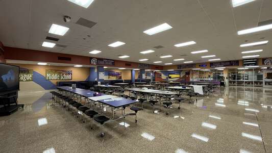 Teague Middle School Cafetorium in Humble