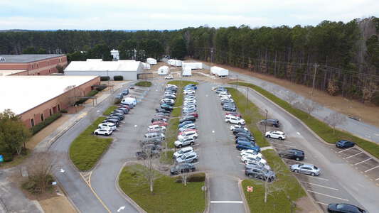 Harbins Elementary School Parking Lot in Dacula 3