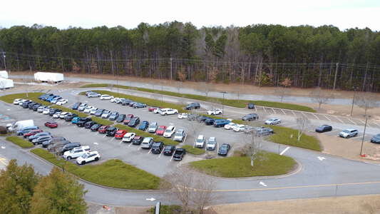 Harbins Elementary School Parking Lot in Dacula 5