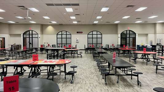 Callaway Middle School Cafeteria in LaGrange