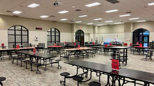 Callaway Middle School Cafeteria in LaGrange
