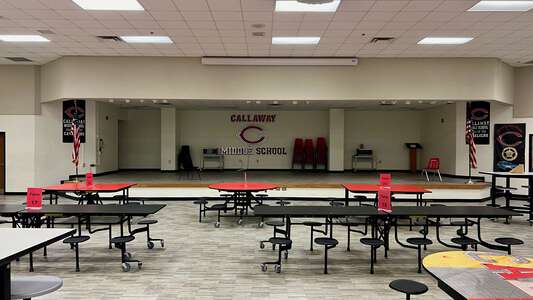 Callaway Middle School Cafeteria in LaGrange