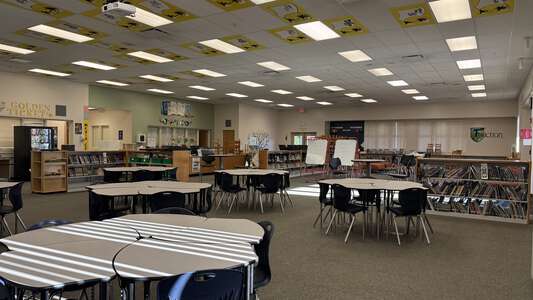 Connerton Elementary School Library in Land O' Lakes