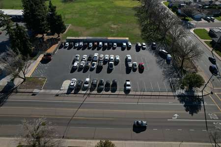 Erma B. Reese Elementary School Parking Lot in Lodi