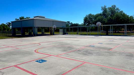 Mirror Lakes Elementary School Blacktop / Basketball Courts in Lehigh Acres
