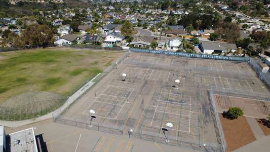 Madison Middle School Outdoor Basketball Courts in Oceanside 2