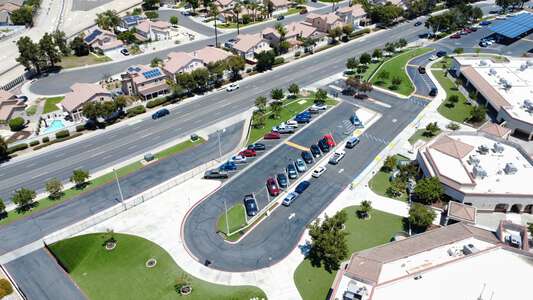 Vista Verde Middle School Parking Lot - Front in Moreno Valley 2