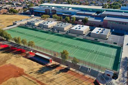 Arbor View High School Tennis Courts in Las Vegas