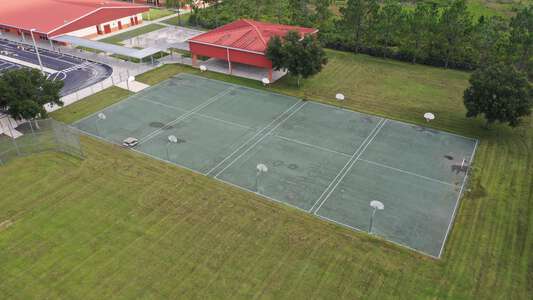 New River Elementary School Outdoor Basketball Courts in Wesley Chapel
