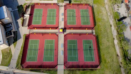 Wichita West High School Tennis Courts in Wichita 2